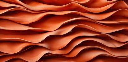abstract orange wavy patterns photo