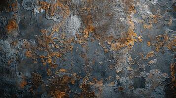 Textured metal surface with rust and peeling paint photo