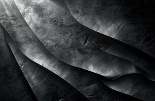 abstract black and white background with textured patterns photo