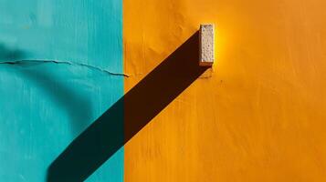 abstract geometric shapes and shadows photo