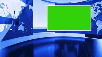 World Map Background 3d rendering with green screen video