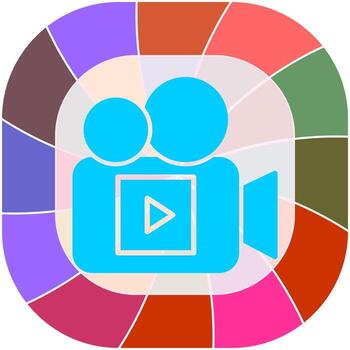 Camera Essentials Icon Design vector