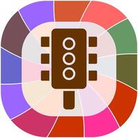 Traffic Light Icon Design vector