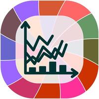 Plot Icon Design vector