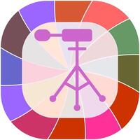 Tripod Tools Icon Design vector