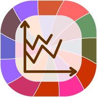 Plot Icon Design vector