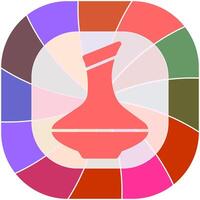 Wine Decanter Icon Design vector