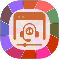 Support Forum Icon Design vector