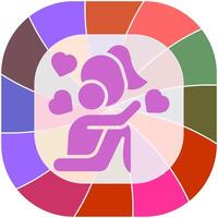Hug Icon Design vector
