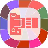 DSLR Essentials Icon Design vector