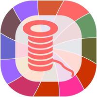 Thread Icon Design vector
