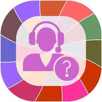 Help Request Icon Design vector