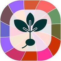 Seedling Icon Design vector