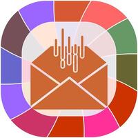 Mail Sorting Icon Design vector