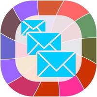 Priority Mail Icon Design vector