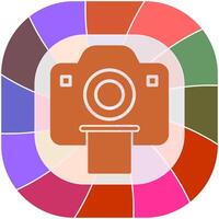 Polaroid Photos Icon Design vector