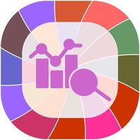 Data Analytics Icon Design vector