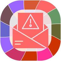 Spam Filter Icon Design vector
