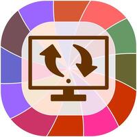 Migrate Icon Design vector