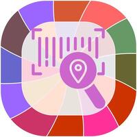 Barcode Tracking Icon Design vector