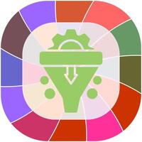 Conversion Rate Icon Design vector