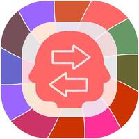 Knowledge Sharing Icon Design vector