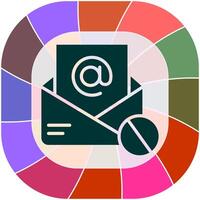 Junk Mail Icon Design vector