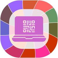 QR Code Scanner App Icon Design vector