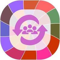 Career Change Icon Design vector