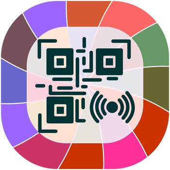 37 - QR Code Wi-Fi.eps vector