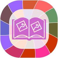 Memory Book Icon Design vector