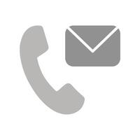 Contact Us Icon Design vector