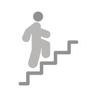 Career Ladder Icon Design vector