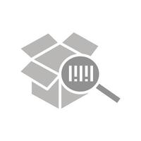 QR Code Scan Icon Design vector