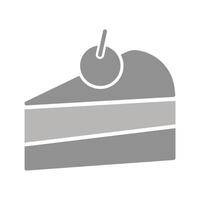 Cake Slice Icon Design vector