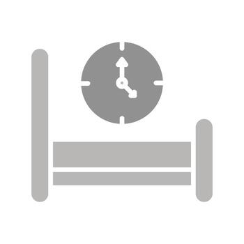 Bedtime Routine Icon Design vector