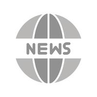 News Website Icon Design vector