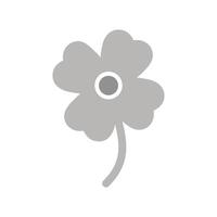 Four Leaf Clover Icon Design vector