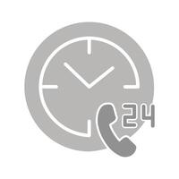 Phone Assistance Icon Design vector