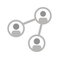 Social Network Icon Design vector