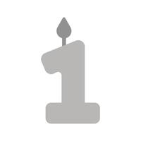 Age Number Icon Design vector