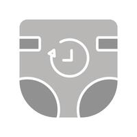 Diaper Duty Icon Design vector