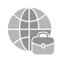 International Job Icon Design vector
