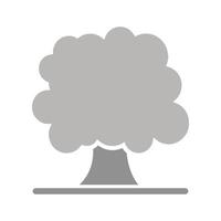 Deciduous Tree Icon Design vector