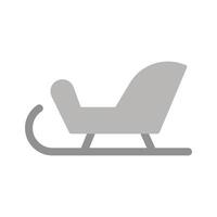 Sleigh Icon Design vector