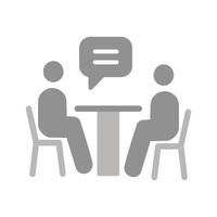 News Interview Icon Design vector