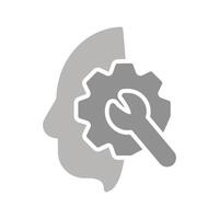 Problem Resolution Icon Design vector