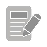 Copywriting Icon Design vector