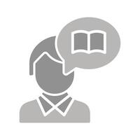 Storytelling Icon Design vector