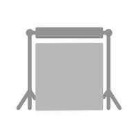 Photography Backdrops Icon Design vector